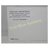 Vintage 1964 U.S. Treasury Department Assay Office