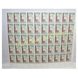 Rare John Muir Commemorative Stamp Sheet - A Colle