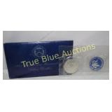 1971 Eisenhower Uncirculated Silver Dollar - A Tim