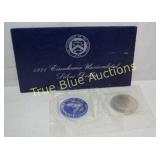 1971 Eisenhower Uncirculated Silver Dollar - A Col