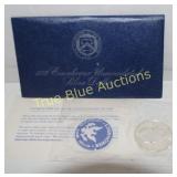 1972 Eisenhower Uncirculated Silver Dollar - A Col