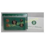 Rare 2005 United States Mint Proof Set with Certif