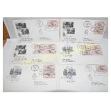 Historic Civil War Commemorative Postcard Collecti