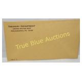 Vintage U.S. Mint Envelope - A Piece of American H