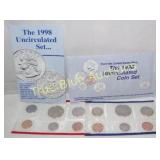 1998 Uncirculated Coin Set - A Collector