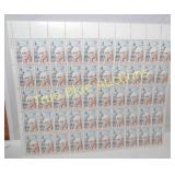 Rare Sam Rayburn Commemorative Stamp Sheet - 4 Cen