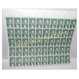 Rare Vintage Abraham Lincoln Postage Stamp Sheet -