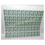 Rare Vintage Abraham Lincoln Postage Stamp Sheet -
