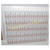 Rare Sam Rayburn Commemorative Stamp Sheet - 4 Cen