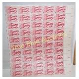 Vintage Girl Scouts USA Stamp Sheet - A Tribute to