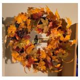 Autumn Leaf Wreath