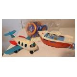 Fisher-Price Toy Airplane and Boat