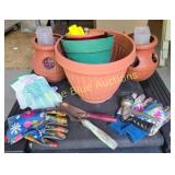 Gardening Set with Pots and Tools