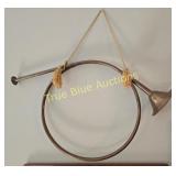 Vintage Brass Hunting Horn