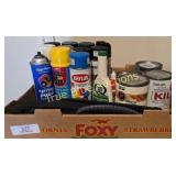 Assorted Spray Paints and Sealants
