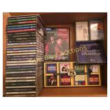 Extensive CD and DVD Media Collection