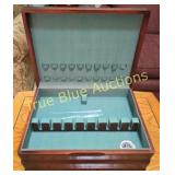 Vintage Mahogany Silverware Chest