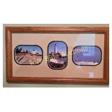 Trio of Framed Lighthouse Photographs