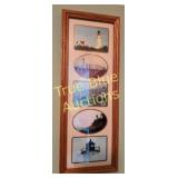 Framed Lighthouse Photography Collage