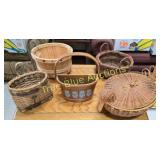 Assorted Woven Baskets Collection
