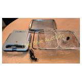 Belgian Waffle Maker and Cooking Basket Set