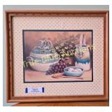 Charming Still Life: Vintage Kitchenware and Grape