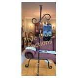 Black Metal Candle Holder Stand