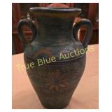 Exquisite Handcrafted Vintage Pottery Vase with In