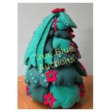 Charming Handmade Fabric Christmas Tree Decoration