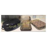 Vintage Kitchenware Collection: Bakeware and Roast