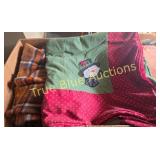 Charming Vintage Textile Collection: Cozy Blankets