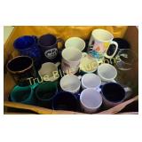 Diverse Collection of Vintage and Themed Coffee Mu