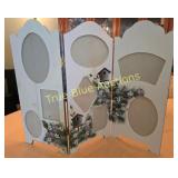 Decorative Multi-Photo Frame with Floral Design