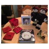 Christmas Themed Table Decor & Accessories Set