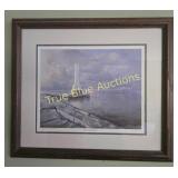 Huron Lighthouse at Dusk