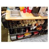 Left Back Bar Sink & Counter