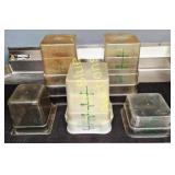 Cambro Acrylic/Plastic Food Prep/Storage Bins