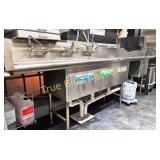 Stainless Dishwashing/Sanitizer Station + Ecolab S