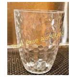 Hammered Acrylic Glasses