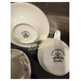 Homer Laughlin Stoneware Cups & Saucers