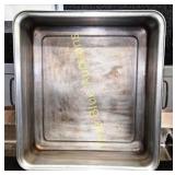 Stainless Steel Square Food Pan for Commercial Use