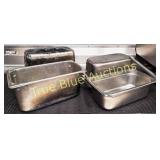 Set of Four Stainless Steel Food Storage Container