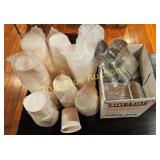Disposable Cups and Straws Set for Events and Part