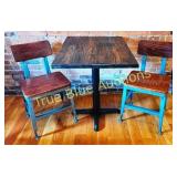 Pine Table & 2 Charis