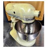 Vintage KitchenAid Mixer Model K45SS with Stainles