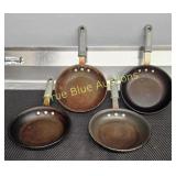 Four 8" Skillets