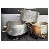 Aluminum Double Handled Stock Pots