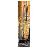 Set of Cleaning Tools Including Broom and Dustpan