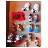 Vintage Avon Christmas Ornaments Set from 1989