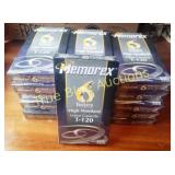 Memorex T-120 High Standard Video Cassettes, 6 Hou